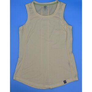 Title Nine Vibe Tank Top Small Yellow Active Tennis Pickleball Golf